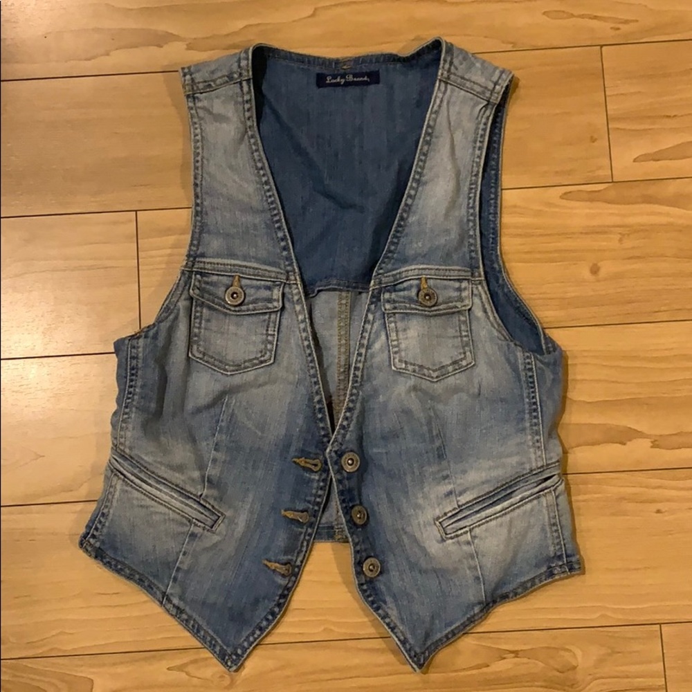 Lucky Brand Jean Vest